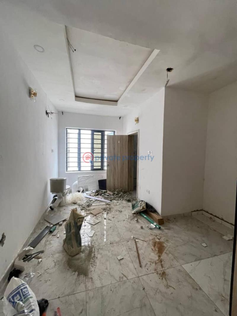 3-bedroom terrace duplex with bq - 1 3 bedroom Block Of Flats For Rent Ologolo Lekki Lagos - 1