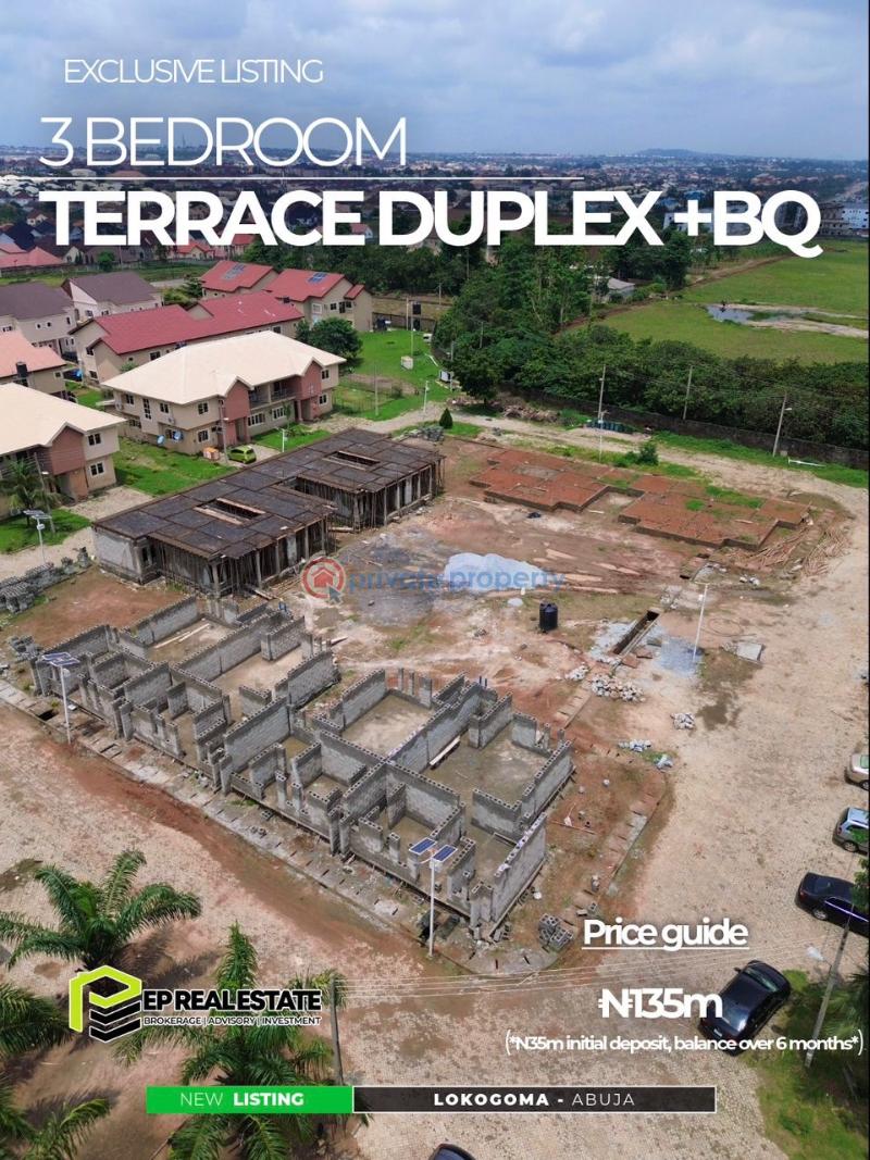 3 bedroom Terraced Duplex For Sale Lokogoma Abuja Phase 2  - 4