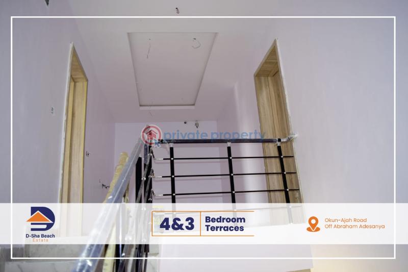 3 bedroom Terrace For Sale Dsha Apartment Okun Ajah, Road Ogombo, Off Abraham Adesanya, Ajah Lagos - 3