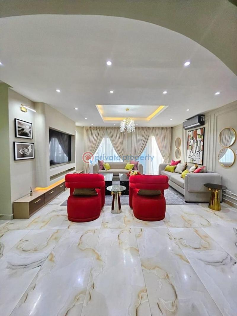 3 bedroom waterfront apartment with snooker - 1 3 bedroom Block Of Flats Short let Banana Island Ikoyi Lagos - 1