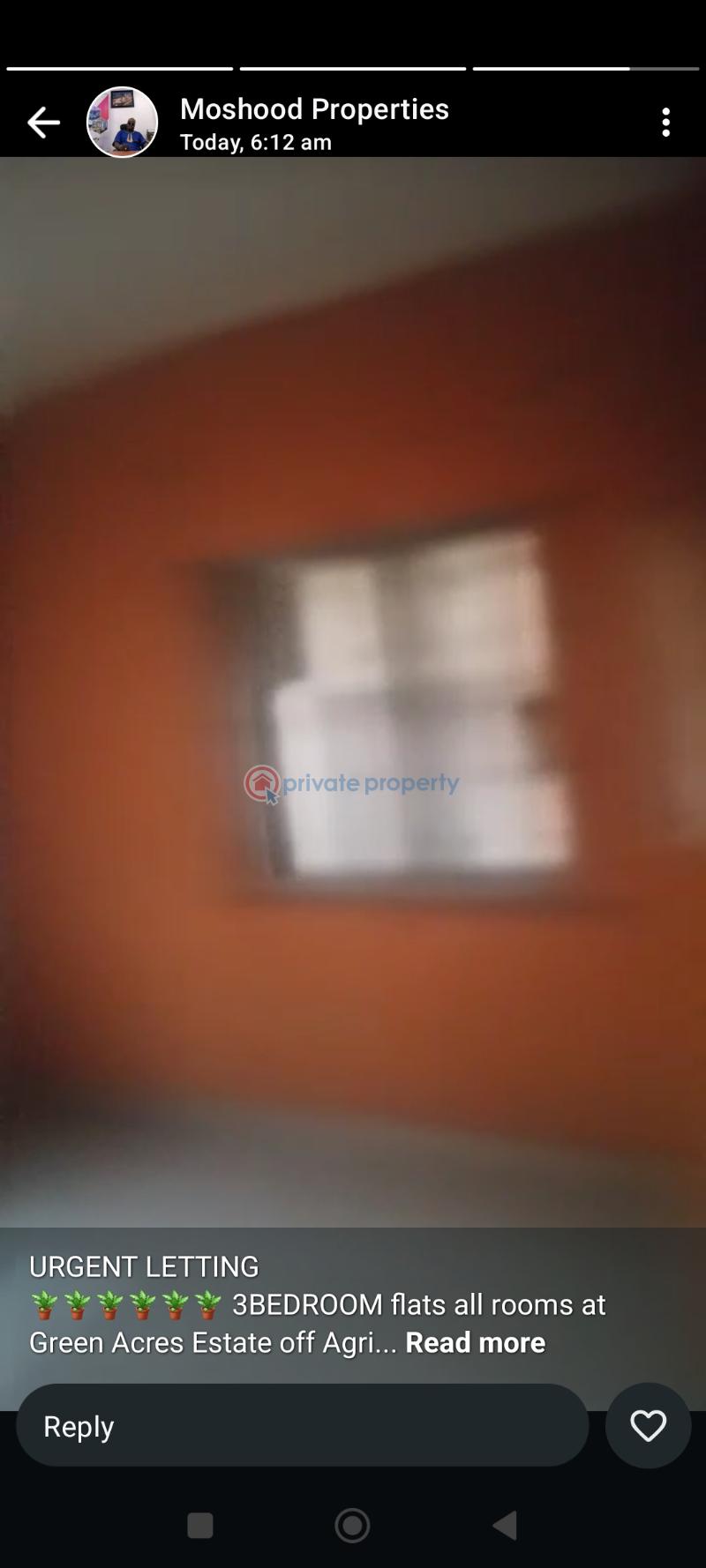 3 bedroom Block Of Flats For Rent Green Acres Estate Of Agric Road Abule Egba Lagos - 6