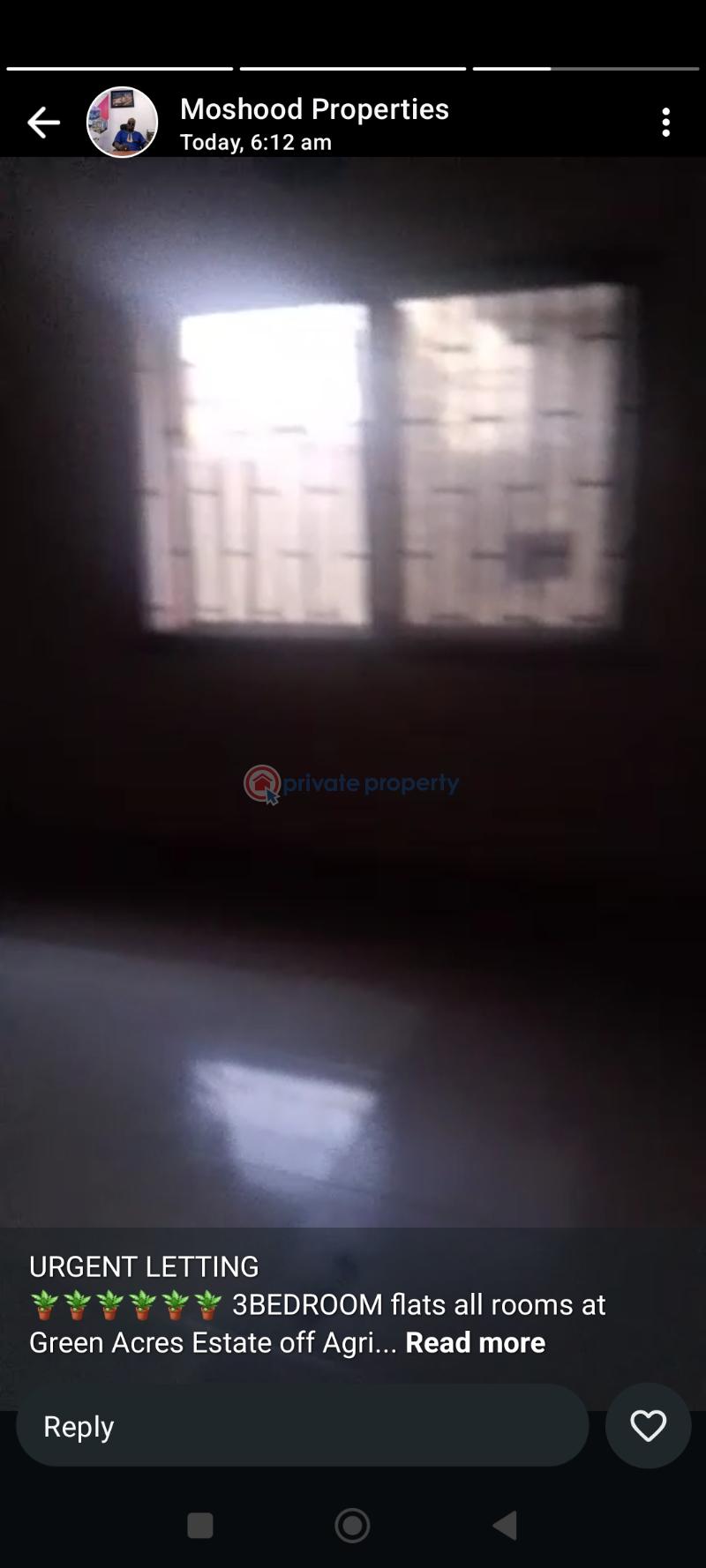 3 bedroom Block Of Flats For Rent Green Acres Estate Of Agric Road Abule Egba Lagos - 3