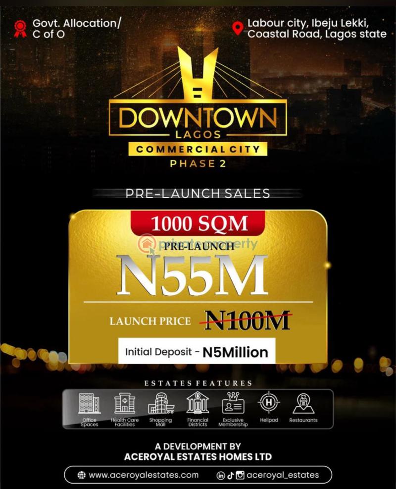 Land For Sale Ibeju Lekki Ibeju-Lekki Lagos - 1