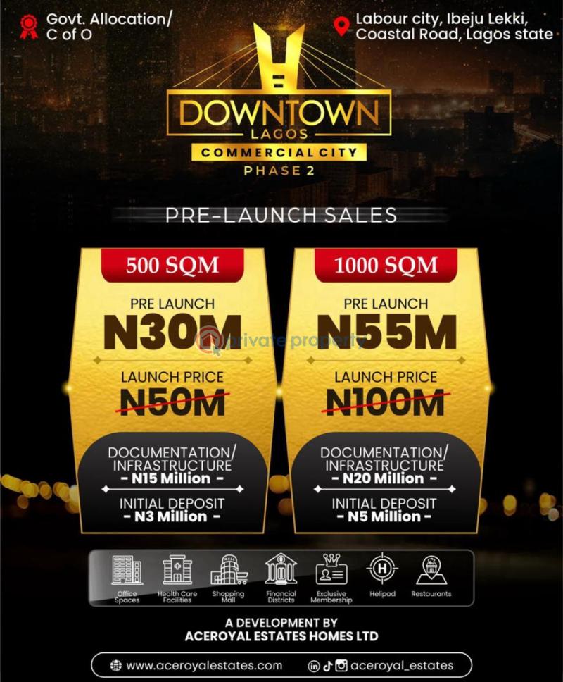 Land For Sale Ibeju Lekki Ibeju-Lekki Lagos - 0
