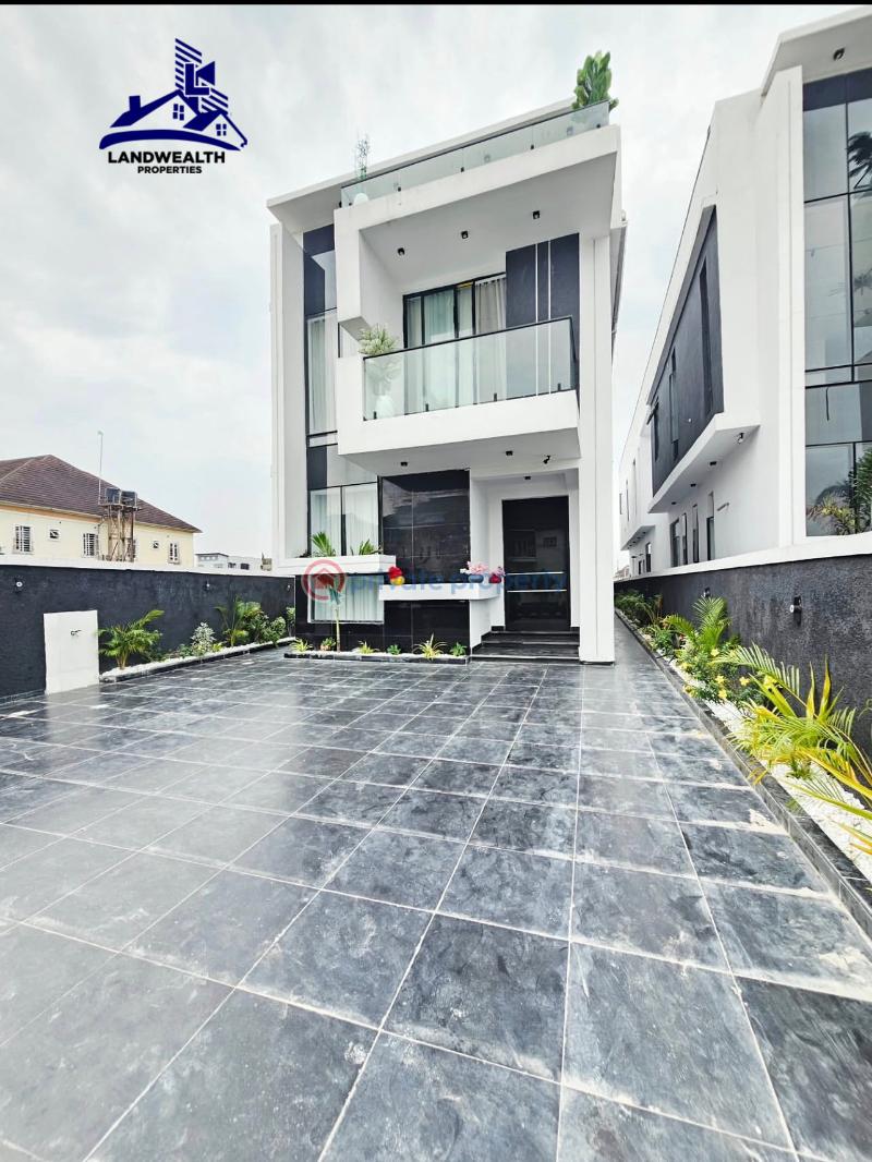 5 bedroom Detached Duplex For Sale Secure Estate Ologolo Lekki Lagos - 1