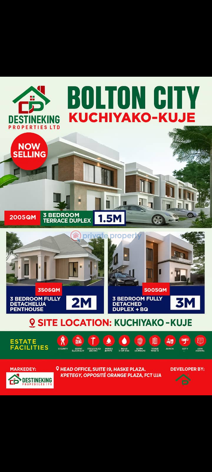 3 bedroom Residential Land For Sale Sharing Fence With Abuja Capital City Estate , Give Minutes Drive Away From Market Square , Immediately After Lea Primary School Kuchiyako Kuje Abuja Kuje Abuja Phase 4 