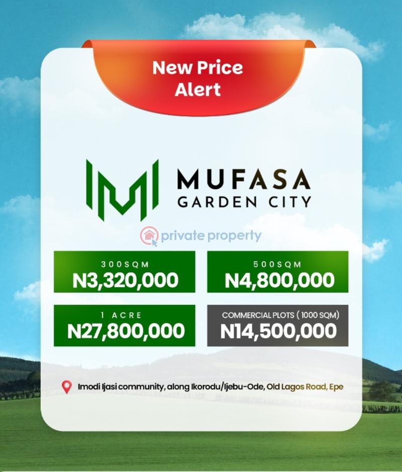 Mixed use Land For Sale Imodi Ajasi Mufasa Garden City Epe Lagos
