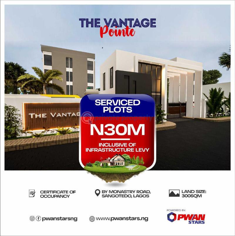 Mixed use Land For Sale Sangotedo Ajah Lagos