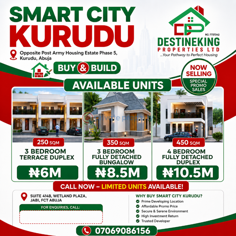 3 bedroom Residential Land For Sale Opposite Post Army Housing Estate Kurudu Abuja Phase 4 