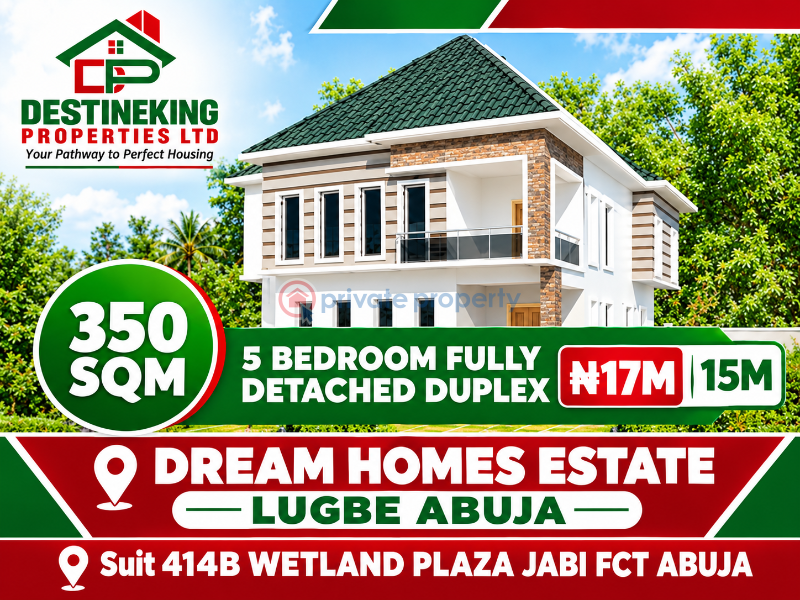 5 bedroom Residential Land For Sale Behind Dunamis Church G Kuje Abuja Phase 4 
