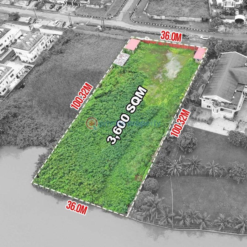 3600sqm of bare land (waterfront) - 3 Residential Land For Sale Osborne Foreshore Estate Ikoyi Lagos - 3