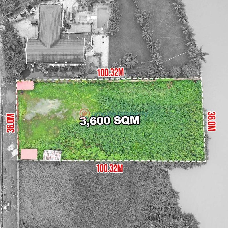 3600sqm of bare land (waterfront) - 1 Residential Land For Sale Osborne Foreshore Estate Ikoyi Lagos - 1