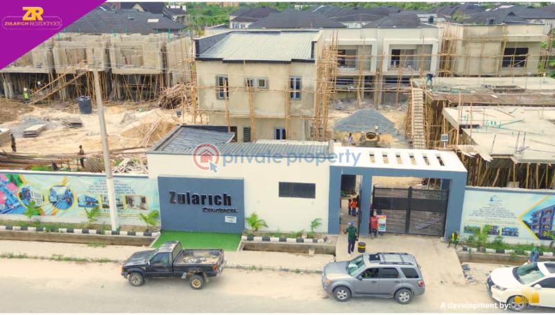 3 bedroom Semi detached Duplex For Sale Sangotedo Shoprite, Lagos Business School, Sky Mall, Lufasi Park, Emperor Estate, Crown Estate And So On. Sangotedo Ajah Lagos - 3