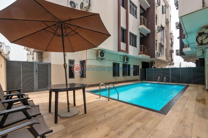 3 bedroom Block Of Flats Short let Explore Gardens Close To Pinnacle Filling Station Lekki Phase 1 Lagos - 14