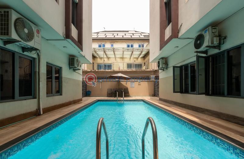 3 bedroom Block Of Flats Short let Explore Gardens Close To Pinnacle Filling Station Lekki Phase 1 Lagos - 13