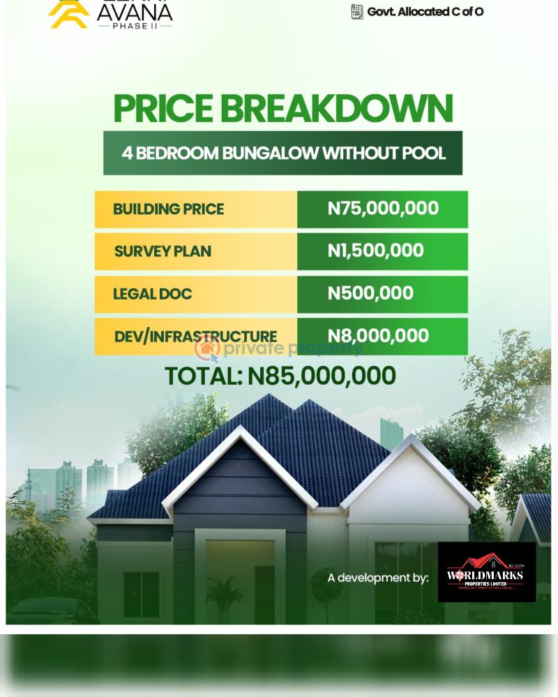 4 bedroom Detached Bungalow For Sale Lekki Avana Bungalows And Resorts Estate Phase 2 Eleranigbe Road Eleran Igbe Ibeju-Lekki Lagos - 23
