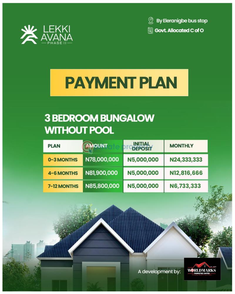 4 bedroom Detached Bungalow For Sale Lekki Avana Bungalows And Resorts Estate Phase 2 Eleranigbe Road Eleran Igbe Ibeju-Lekki Lagos - 16