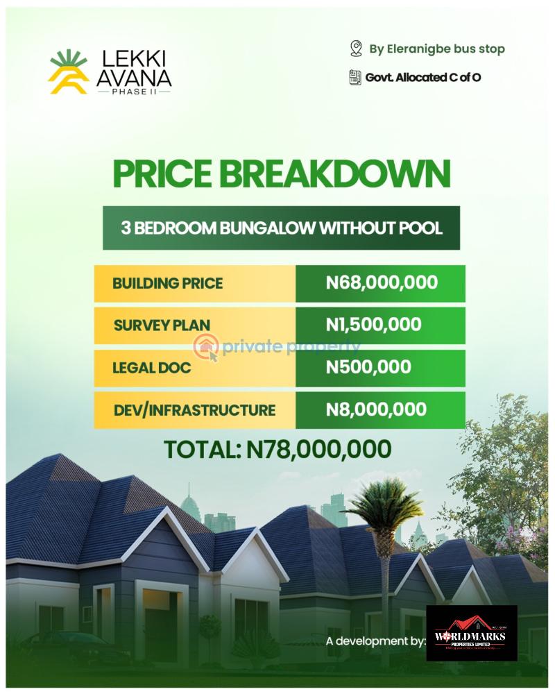 4 bedroom Detached Bungalow For Sale Lekki Avana Bungalows And Resorts Estate Phase 2 Eleranigbe Road Eleran Igbe Ibeju-Lekki Lagos - 13