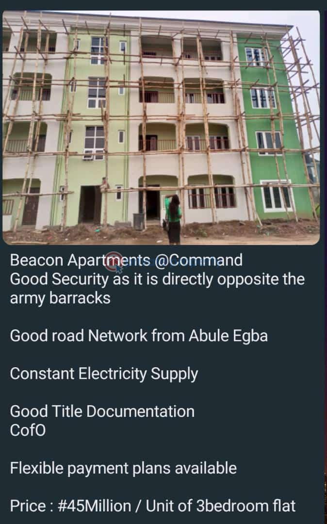 2 bedroom Block Of Flats For Sale Command Abule Egba Abule Egba Lagos - 16