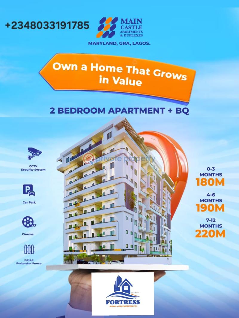 3 bedroom Mini Flat For Sale Maryland Ikeja LSDPC Maryland Estate Lagos - 2