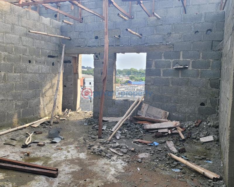 3bedroom carcass - 7 3 bedroom Block Of Flats For Sale Close To Express Dawaki Abuja Phase 3  - 7