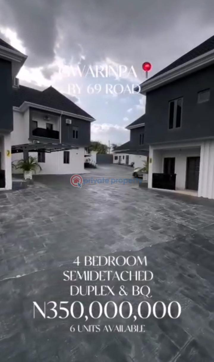 3 bedroom Semi detached Duplex For Sale Road 69 Gwarimpa Abuja Phase 3  - 2