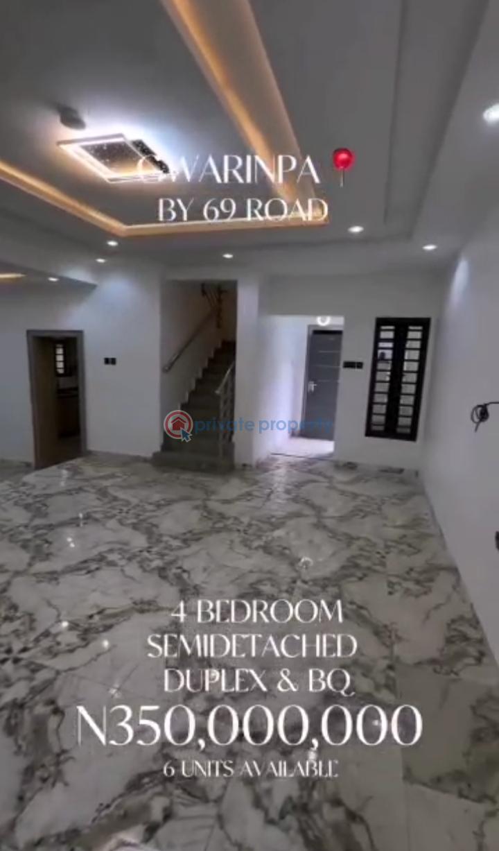 3 bedroom Semi detached Duplex For Sale Road 69 Gwarimpa Abuja Phase 3  - 3