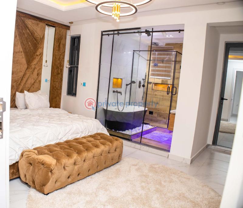 3bedroom service apartment - 9 3 bedroom Block Of Flats Short let Off Freedom Ota Iku Ikate Elegushi Lekki Lagos - 9