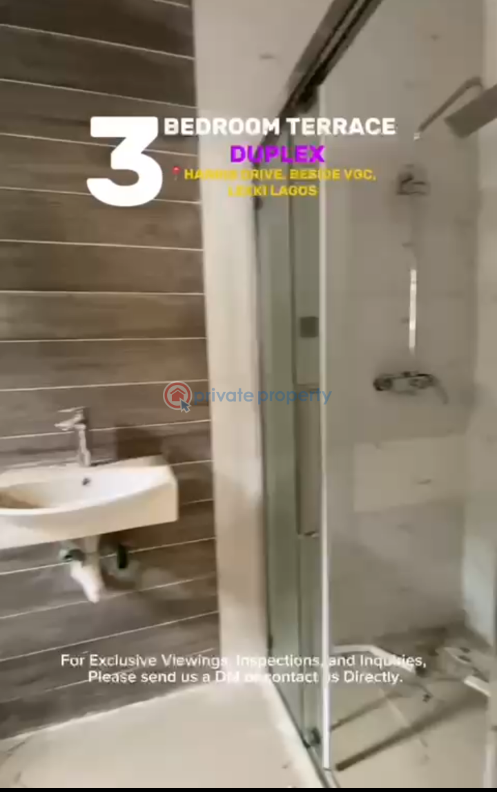 3 bedroom Terraced Duplex For Rent Harris Drive By Vgc Lekki Lagos State Lekki Phase 2 Lagos - 1