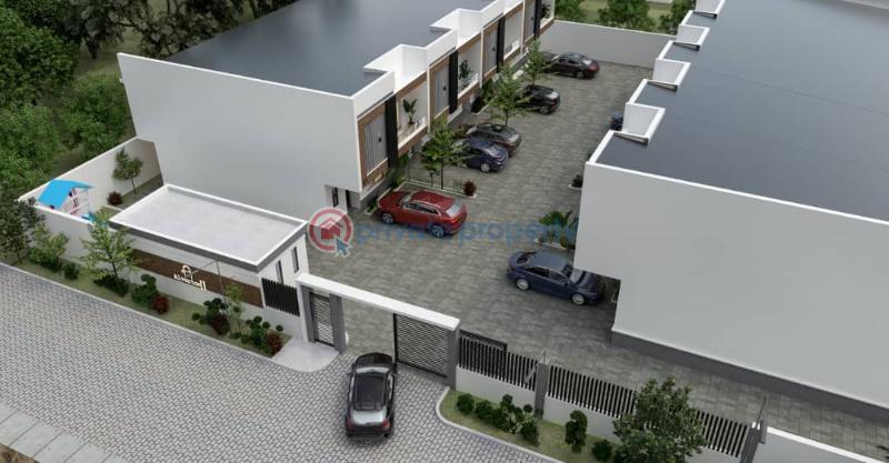 3 bedroom Terraced Duplex For Sale Ajayi Apata, Sangotedo. Sangotedo Ajah Lagos - 1