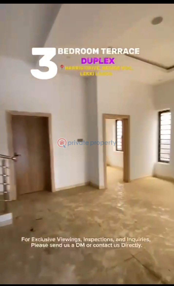 3 bedroom Terraced Duplex For Rent Harris Drive By Vgc Lekki Lagos State Lekki Phase 2 Lagos - 3