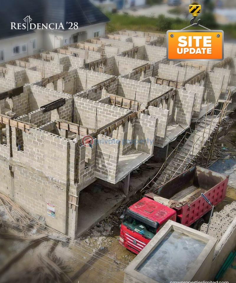 3 bedroom Terraced Duplex For Sale 3bedroom Terrace Duplex With Bq Located Within Lekki Scheme 2, Close To Abraham Adesanya Ajah Lagos - 0