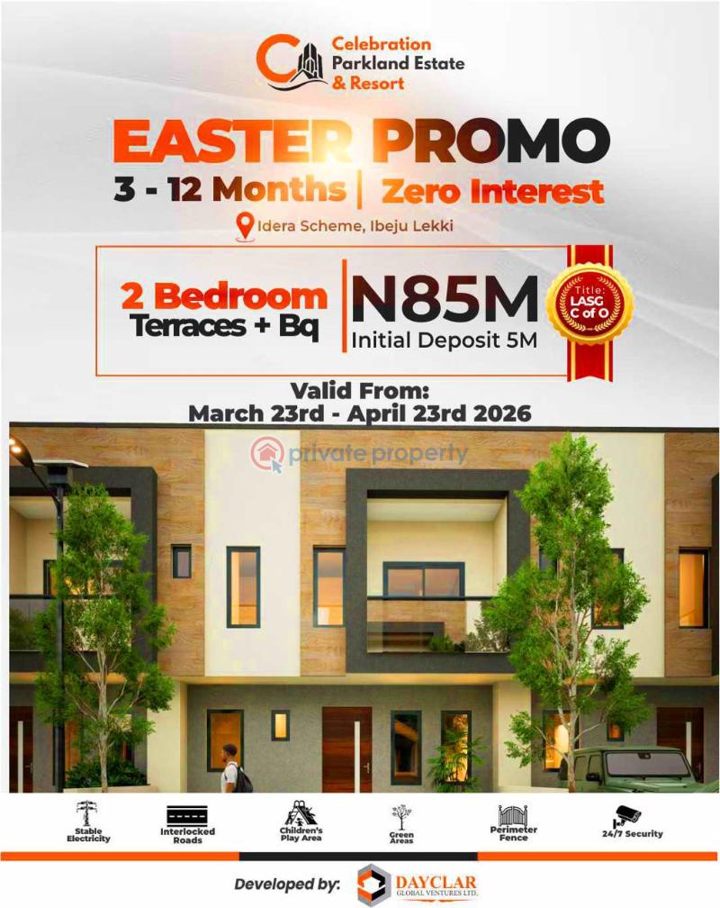 3 bedroom Bungalow For Sale Celebration Parkland Estate Eleko Ibeju-Lekki Lagos - 0