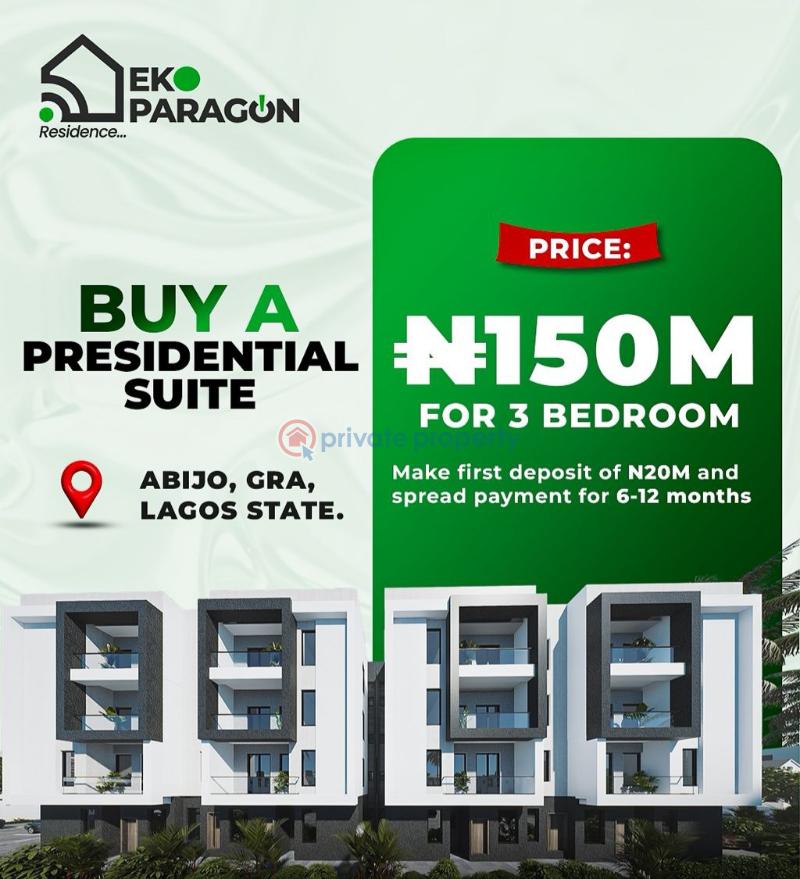 3 bedroom Terrace For Sale Eco Paragon Residence Estate Abijo Ajah Lagos - 0