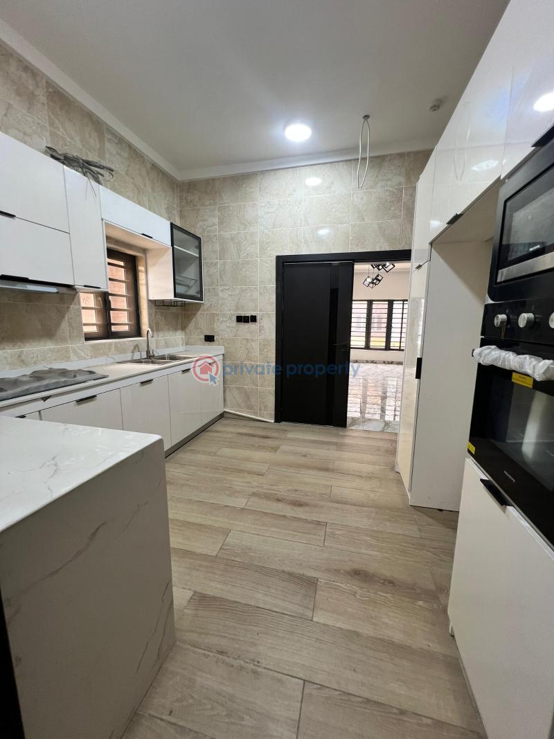 4 bedroom Semi detached Duplex For Sale Stylish 4 Bedroom Semi Detached Duplex With Bq, Laundry Room, 5 Hkva + 220 Amps Inverter & 20 Kva Generator, Ikate Lekki Ikate Elegushi Lekki Lagos - 1