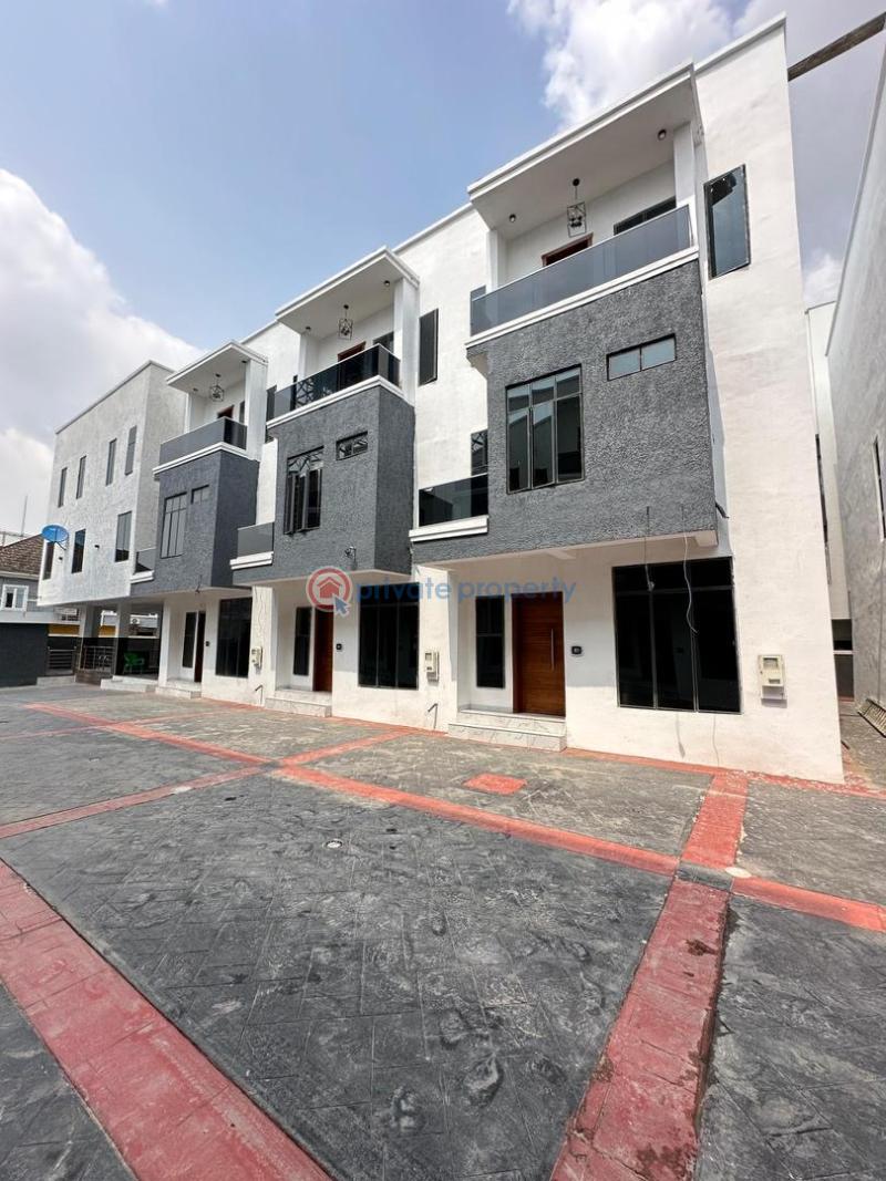 4 bedroom Terraced Duplex For Rent Chevron Drive Lekki Lagos - 0
