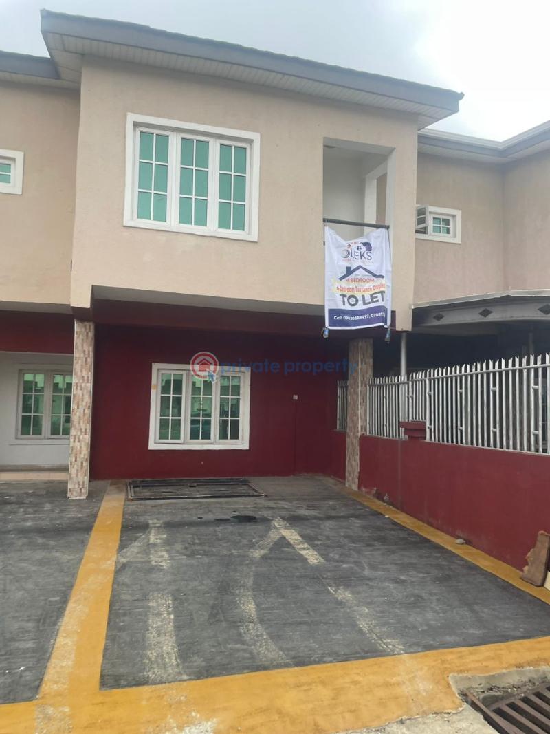 4 bedroom Terraced Duplex For Rent Lekki Gardens Phase 2, Block R33 Unit 4 Ajiwe Ajah Lagos - 1