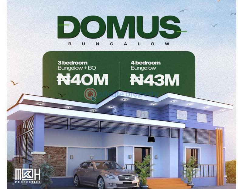 4 bedroom bungalows 4 bedroom Bungalow For Sale Olusede Scheme Academy Off Lagos Ibadan Expressway Lagos Extension Ogun