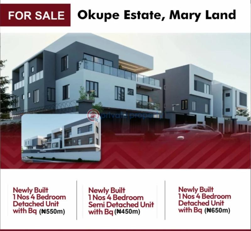 4 bedroom Detached Duplex For Sale . Maryland Ikeja Lagos - 0