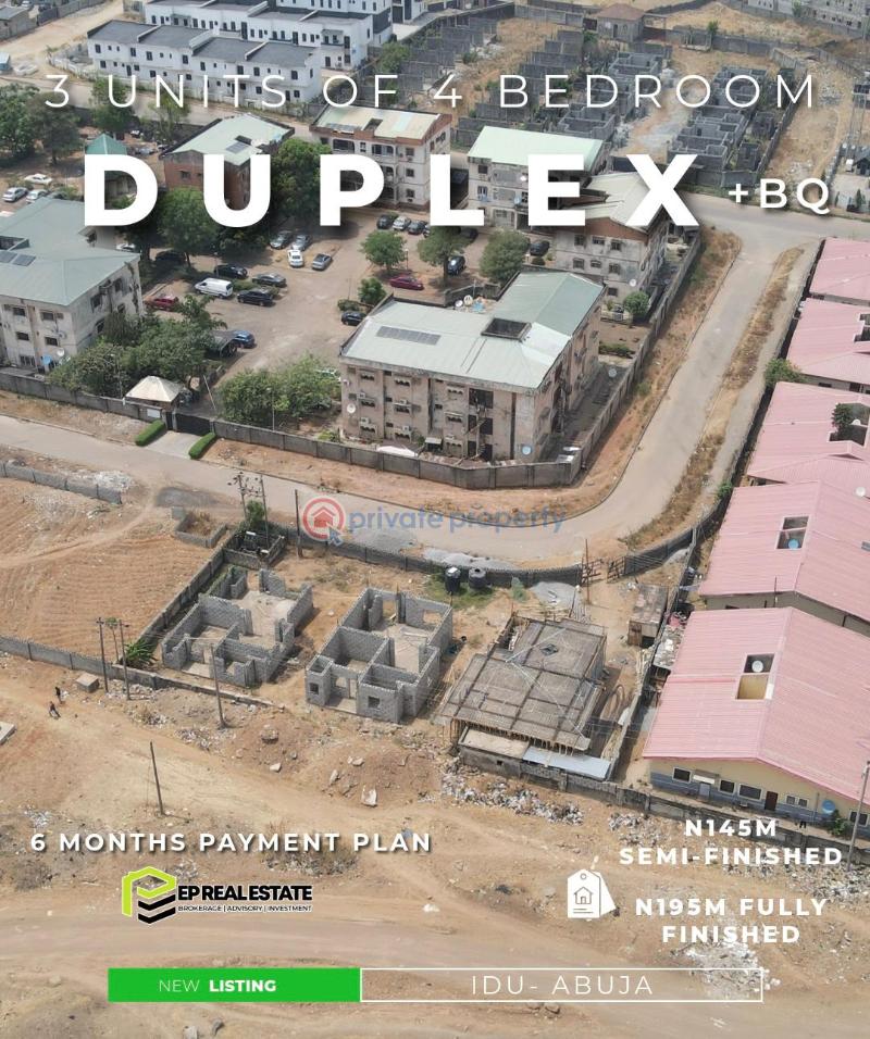 4 bedroom Detached Duplex For Sale Idu Abuja Phase 4  - 0