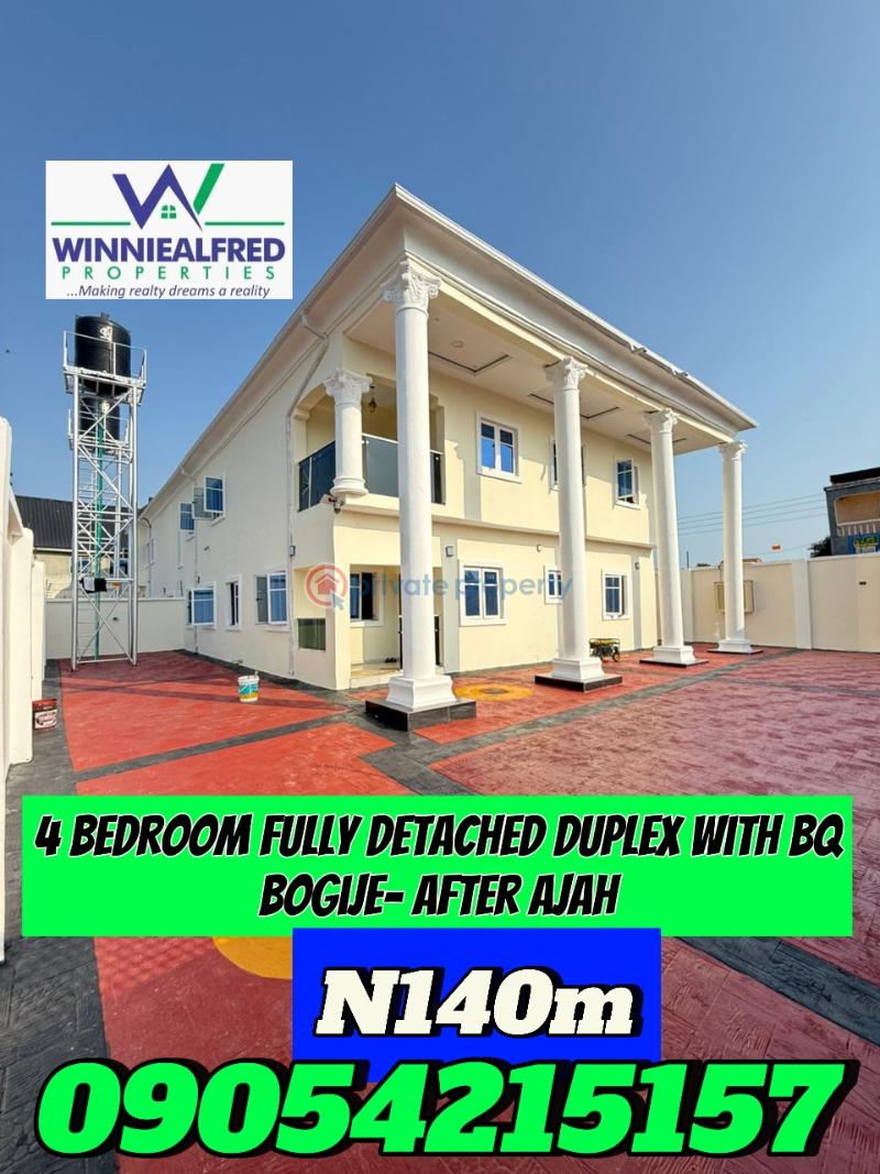 4 bedroom Detached Duplex For Sale Awoyaya Ajah Lagos - 0