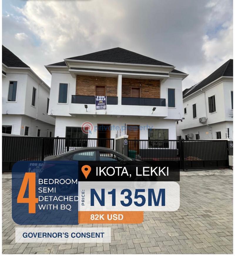 4 bedroom Detached Duplex For Sale Ikota Lekki Lagos - 0