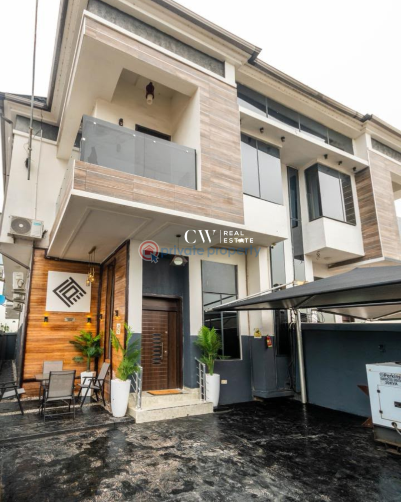 4 bedroom House For Rent Chevron Drive Lekki Lagos - 0