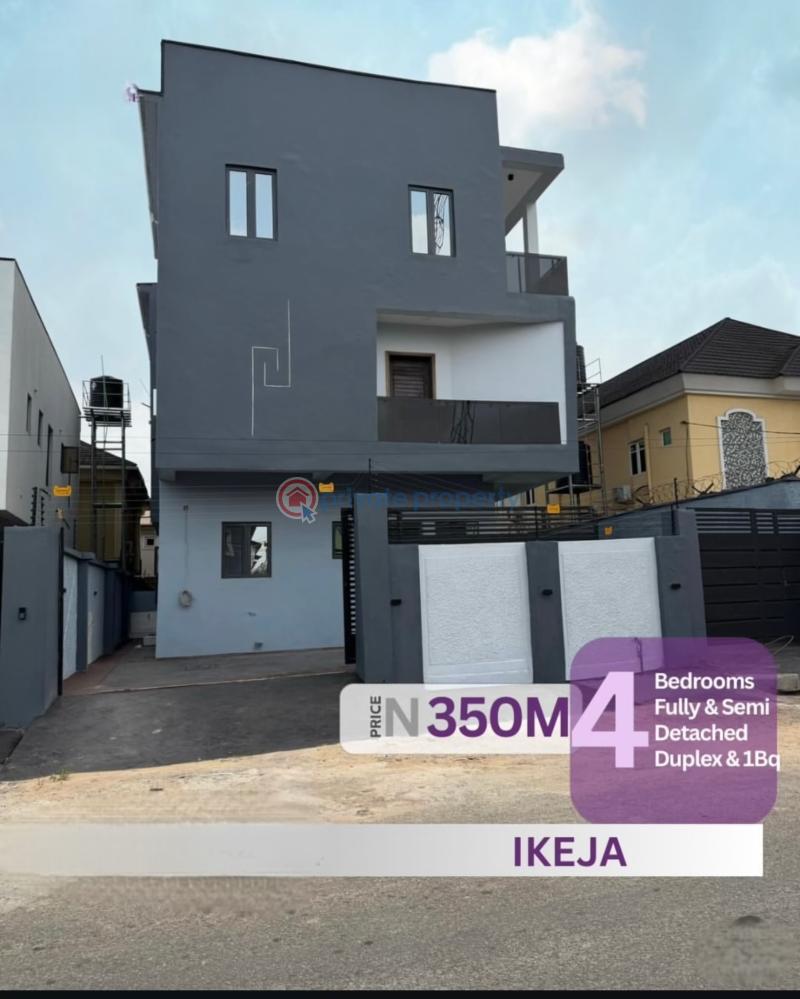 4 bedroom Detached Duplex For Sale Ikeja Lagos Ikeja  Lagos - 0