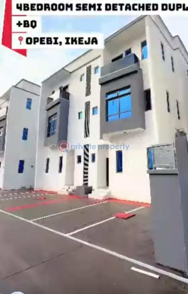 4 bedroom Semi detached Duplex For Sale In A Serene Environment Opebi Ikeja Lagos - 2