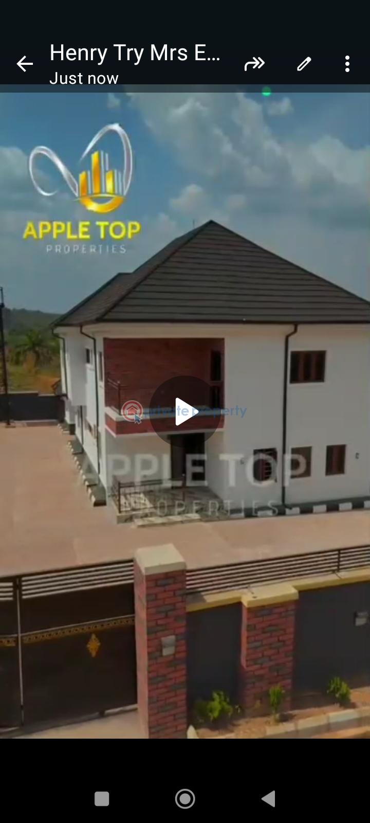 House For Sale Transekulu Enugu Area  - 0