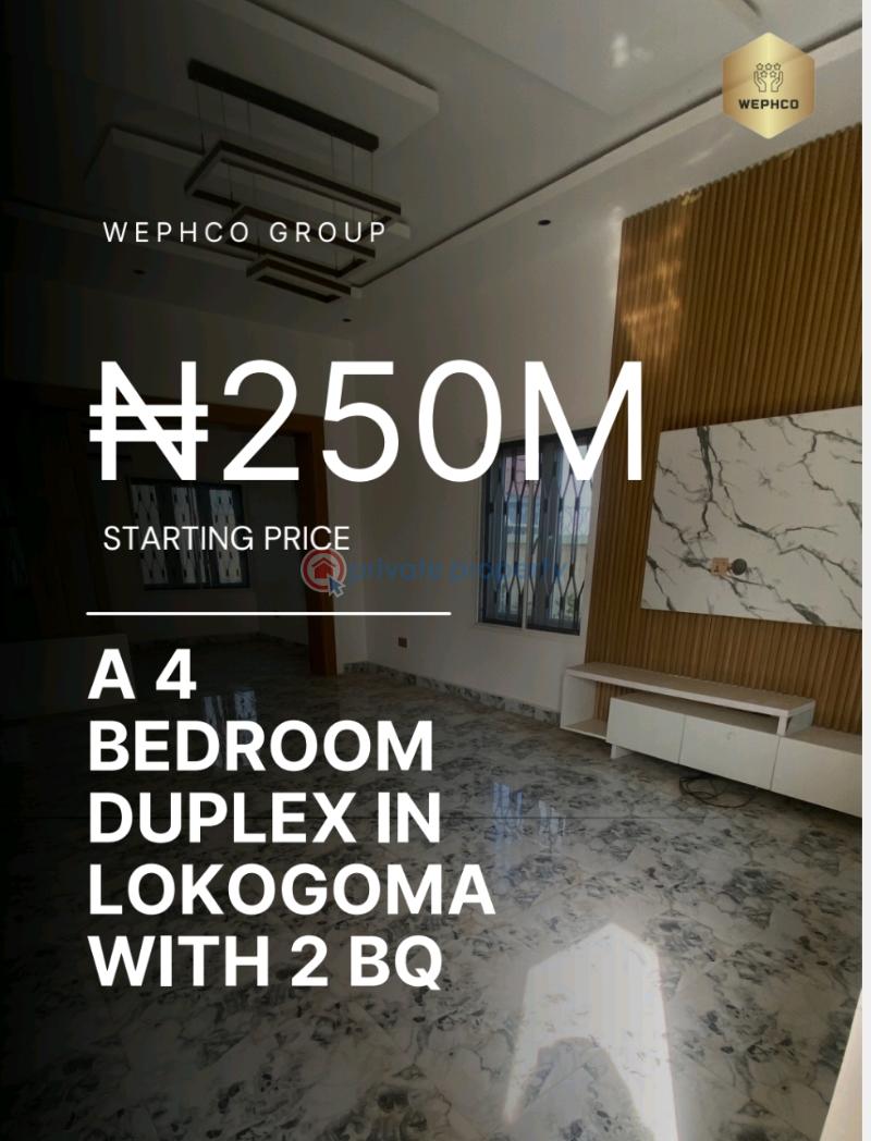 4 bedroom Detached Duplex For Sale Lokogoma Abuja Phase 2  - 0