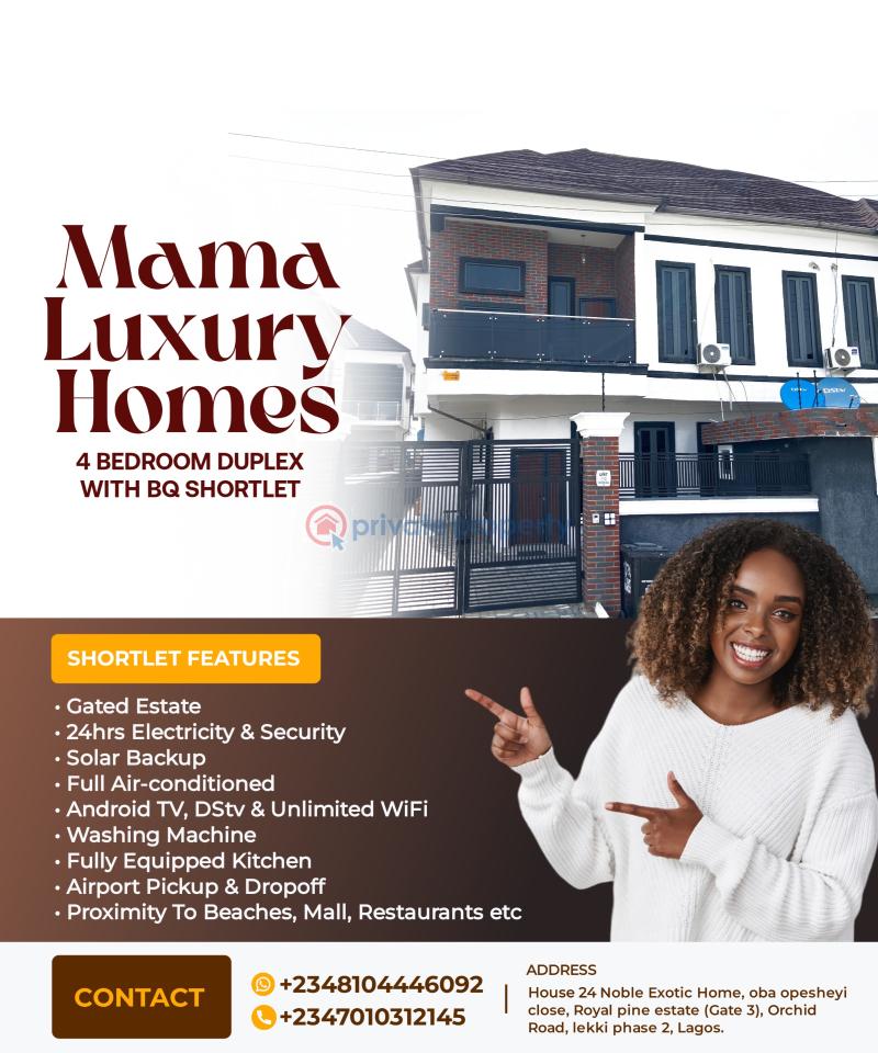 4 bedroom Duplex Short let Lekki Phase 2 Lagos - 0