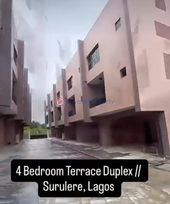 4 bedroom Terraced Duplex For Sale Alaka Estate Surulere Lagos - 5