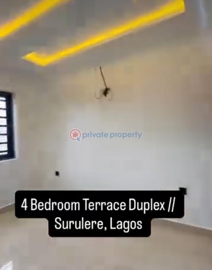 4 bedroom Terraced Duplex For Sale Alaka Estate Surulere Lagos - 4